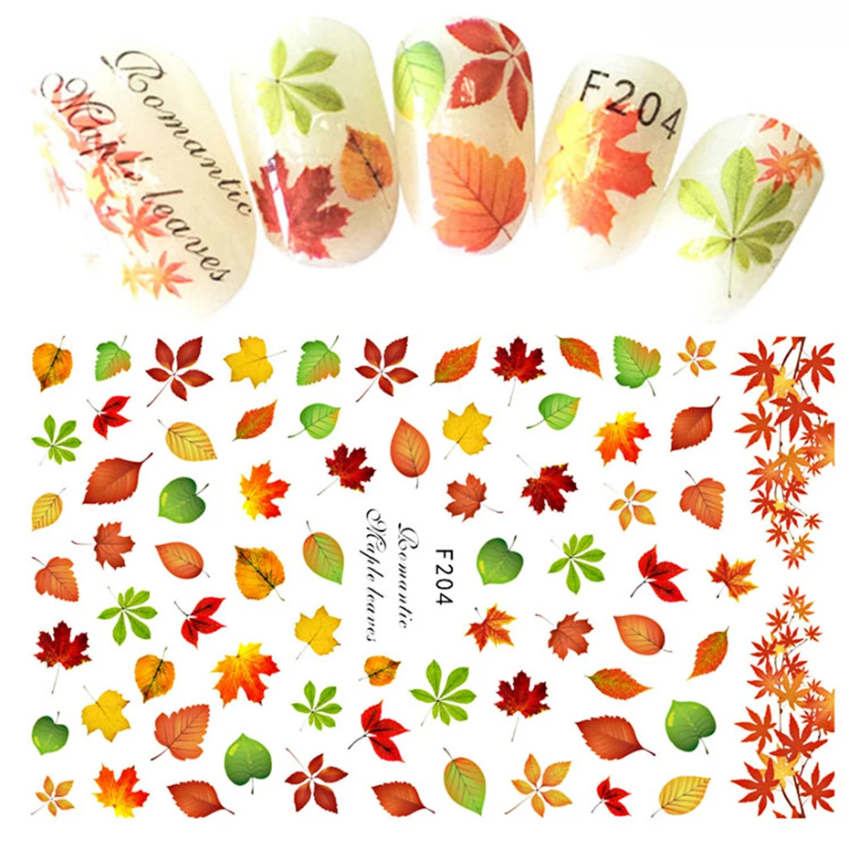 12.2x7.5cm 1 Sheet Nail Art 3D Decal Autumn Theme Nail Decor Tips Maple Leaf Pattern Sticker For Nail Beauty Care BEF204
12.2x7.5cm 1 Sheet Nail Art 3D Decal Autumn Theme Nail Decor Tips Maple Leaf Pattern Sticker For Nail Beauty Care BEF204
