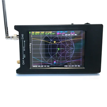 New NanoVNA-H4 Antenna Network Analyzer 10K-1.5GHz Frequency Short Wave Vector Analyzer MF/HF/VHF/UHF With 1950mah Battery
New NanoVNA-H4 Antenna Network Analyzer 10K-1.5GHz Frequency Short Wave Vector Analyzer MF/HF/VHF/UHF With 1950mah Battery