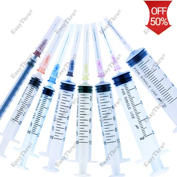 10Pcs Sterile Syringe 1ml 5ml 10ml For Injectors Ink Cartridge Pets feeding Measure Dispensing Adhesives 
10Pcs Sterile Syringe 1ml 5ml 10ml For Injectors Ink Cartridge Pets feeding Measure Dispensing Adhesives