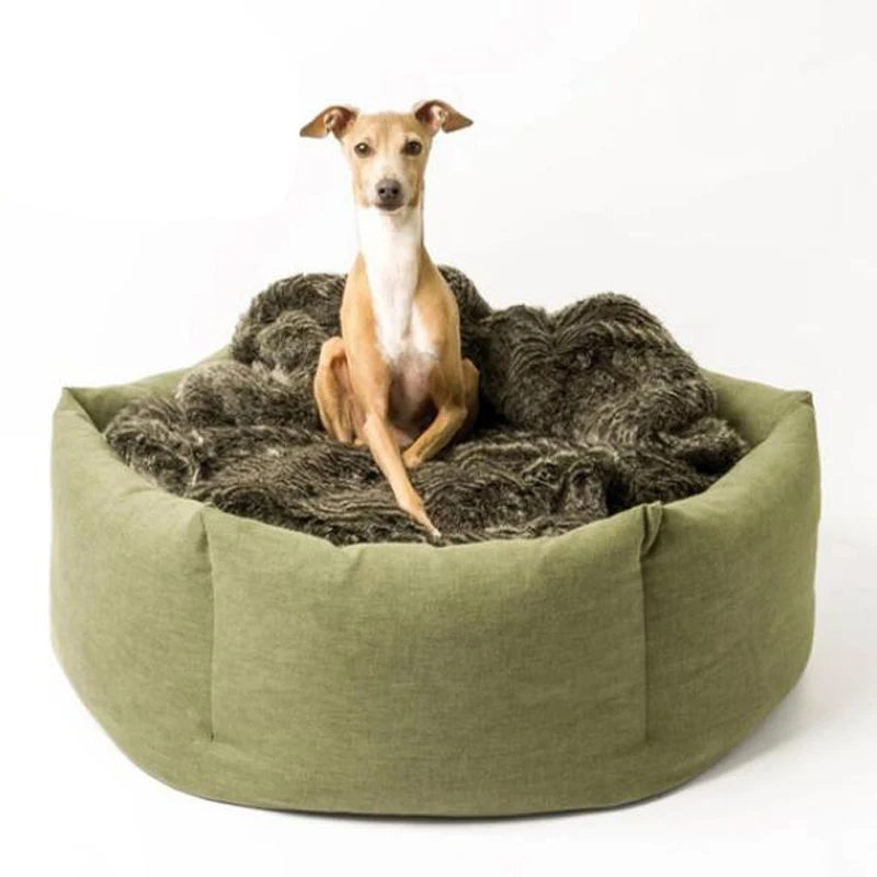 Round Dog Bed Sofa for Small Large Dogs Warm Pet Cat Nest Detachable Washable Non-slip Green Gray Puppy Pets Cats Dogs Bed
Round Dog Bed Sofa for Small Large Dogs Warm Pet Cat Nest Detachable Washable Non-slip Green Gray Puppy Pets Cats Dogs Bed