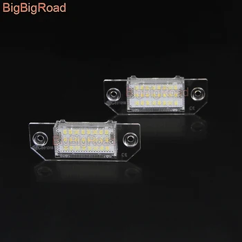 BigBigRoad Car License Plate Lights Number Frame Light For-Ford Sedan 2009~2014 C-Max MK 2003~2011 MK2 Hatchback 2004~2008
BigBigRoad Car License Plate Lights Number Frame Light For-Ford Sedan 2009~2014 C-Max MK 2003~2011 MK2 Hatchback 2004~2008