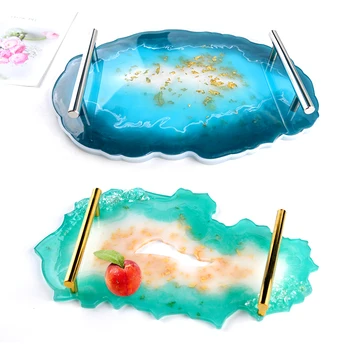 TC025 DIY Irregular Silicone Molds Geode Coaster Mould Three Layer Cake Fruit Tray Epoxy Resin Mold for Jewelry Crafts
TC025 DIY Irregular Silicone Molds Geode Coaster Mould Three Layer Cake Fruit Tray Epoxy Resin Mold for Jewelry Crafts