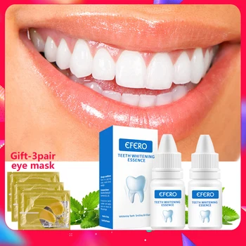EFERO Teeth Whitening Serum Dental Oral Hygiene Remove Stains Plaque Teeth Cleaning Essence Dental Care Bleaching Teeth Serum 
EFERO Teeth Whitening Serum Dental Oral Hygiene Remove Stains Plaque Teeth Cleaning Essence Dental Care Bleaching Teeth Serum