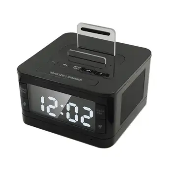 Bluetooth 4.2 Radio Alarm Clock Speaker With 2 USB Ports LED Digital Alarm Clock Home Decration Snooze Table Clock
Bluetooth 4.2 Radio Alarm Clock Speaker With 2 USB Ports LED Digital Alarm Clock Home Decration Snooze Table Clock