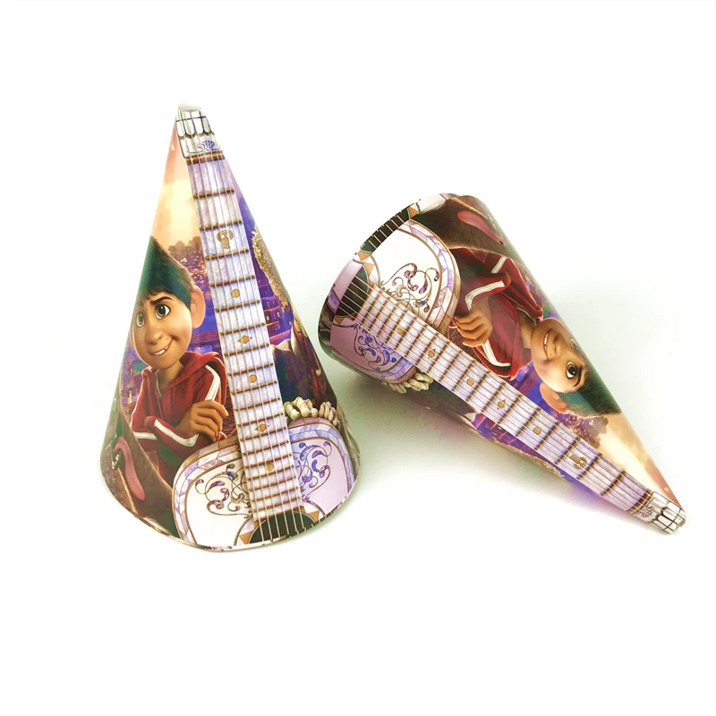 6Pcs COCO Theme Halloween Disposable Paper caps Boys Birthday Party Decoration Baby Shower Wedding Party Supplies for kids
6Pcs COCO Theme Halloween Disposable Paper caps Boys Birthday Party Decoration Baby Shower Wedding Party Supplies for kids