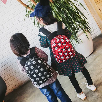 Disney new Cartoon Mickey Minnie Mouse Girls Backpack Kids Bag School New Children Boy Backpacks Nylon Kindergarten Bags
Disney new Cartoon Mickey Minnie Mouse Girls Backpack Kids Bag School New Children Boy Backpacks Nylon Kindergarten Bags