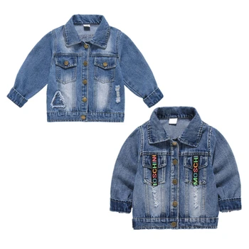 New Spring Autumn Baby Boys Denim Jackets Coats Patch Cloth Long sleeve Fashion Children Outwear Tops Kids Girls Casual Jacket
New Spring Autumn Baby Boys Denim Jackets Coats Patch Cloth Long sleeve Fashion Children Outwear Tops Kids Girls Casual Jacket