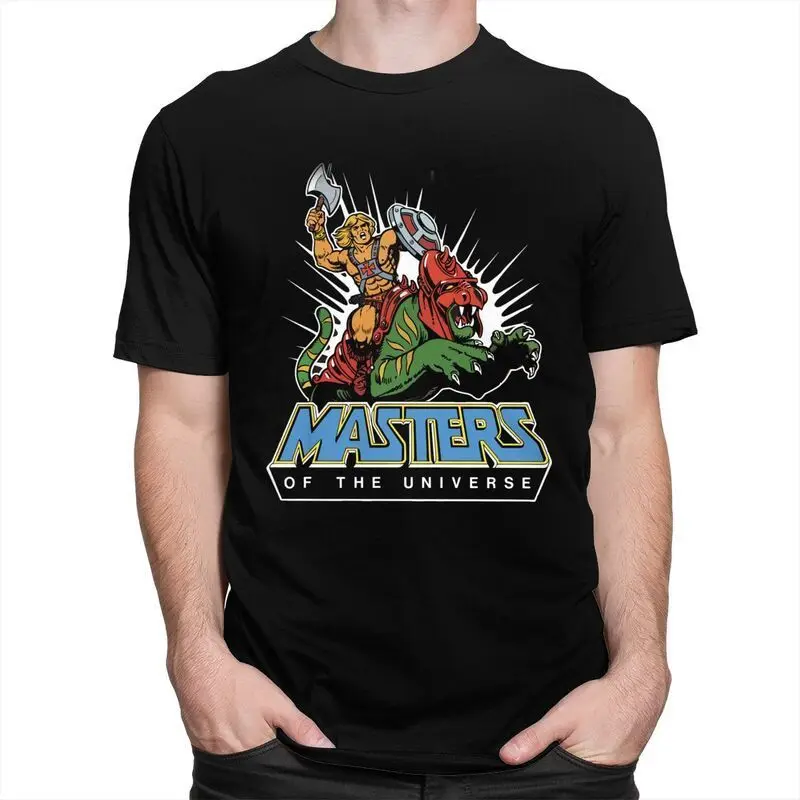 Funny He-Man Of The Universe T Shirt Men Cotton Tshirt Handsome Tee Tops Short Sleeve T-Shirt Camisa Streetwear
Funny He-Man Of The Universe T Shirt Men Cotton Tshirt Handsome Tee Tops Short Sleeve T-Shirt Camisa Streetwear
