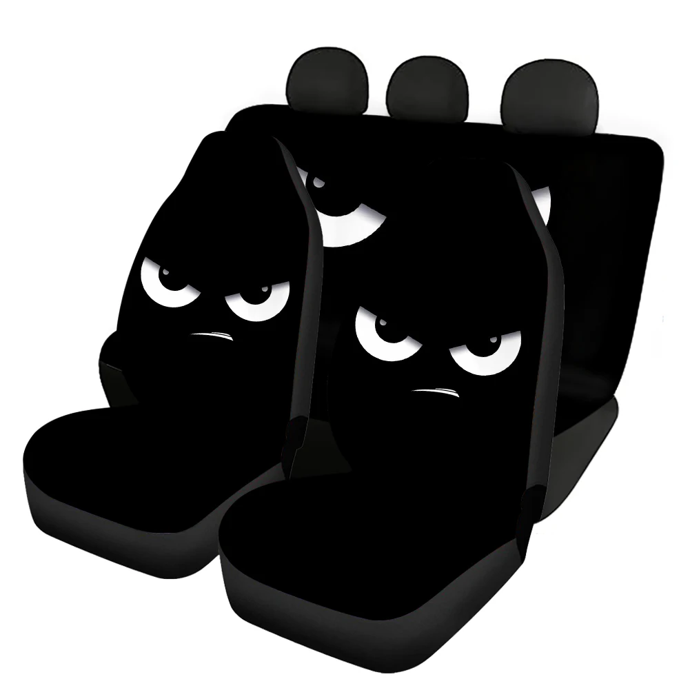 Universal Car Front/Back Seat Covers Angry Eyes Prints Washable General Front And Rear Seat Cover Fashion Interior Accessories
Universal Car Front/Back Seat Covers Angry Eyes Prints Washable General Front And Rear Seat Cover Fashion Interior Accessories