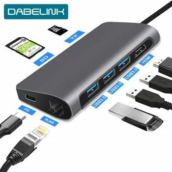 USB C Hub Thunderbolt 3 Type c Dock PD 100W Hub Type C to HDMI 4K RJ45 for MacBook Samsung Dex S10 8 9 Huawei P30 Pro Splitter
USB C Hub Thunderbolt 3 Type c Dock PD 100W Hub Type C to HDMI 4K RJ45 for MacBook Samsung Dex S10 8 9 Huawei P30 Pro Splitter