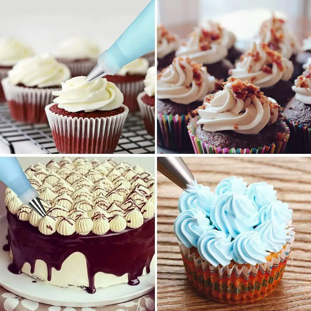 Reusable Icing Piping Nozzles Set Pastry Bag Scraper Flower Cream Tips Converter Baking Cup DIY Bag Cupcake Decorating Tools
Reusable Icing Piping Nozzles Set Pastry Bag Scraper Flower Cream Tips Converter Baking Cup DIY Bag Cupcake Decorating Tools