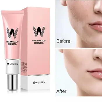 30ml VENZEN W Primer Make Up Shrink Pore Primer Base Smooth Face Brighten Makeup Skin Invisible Pores Concealer Korea
30ml VENZEN W Primer Make Up Shrink Pore Primer Base Smooth Face Brighten Makeup Skin Invisible Pores Concealer Korea