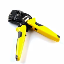VSC10-16-4A Mini Type Adjustable Precise Crimp Pliers Tube 0.08-16mm2 26-5AWG Terminal Square Crimping Hand Tools
VSC10-16-4A Mini Type Adjustable Precise Crimp Pliers Tube 0.08-16mm2 26-5AWG Terminal Square Crimping Hand Tools