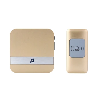2 Pcs Music Doorbell Electronic Waterproof Wireless 52 Tune Song Music Doorbell for Door 
2 Pcs Music Doorbell Electronic Waterproof Wireless 52 Tune Song Music Doorbell for Door