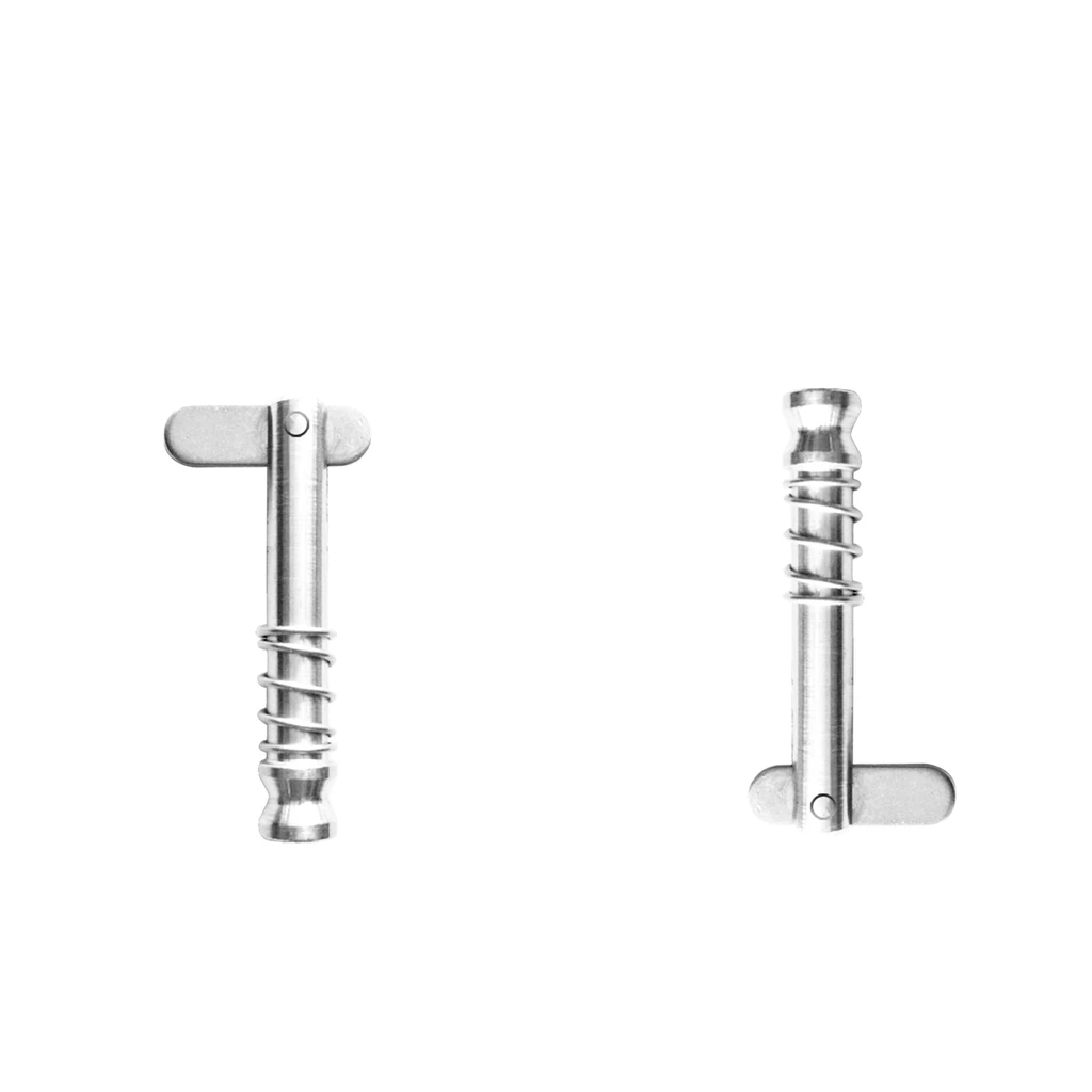 2pcs Boat Bimini Top Quick Release Pin Spring Loaded - Marin Stainless Steel 2pcs Boat Bimini Top Quick Release Pin Spring Loaded - Marin Stainless Steel