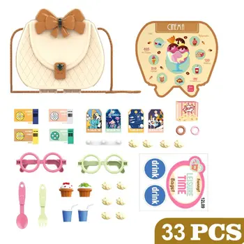 Children Simulation Kitchen Ice Cream Tableware Makeup Jewelry Tools Role Pretend Girls Play House Toys Set Shoulder Bag Gifts
Children Simulation Kitchen Ice Cream Tableware Makeup Jewelry Tools Role Pretend Girls Play House Toys Set Shoulder Bag Gifts