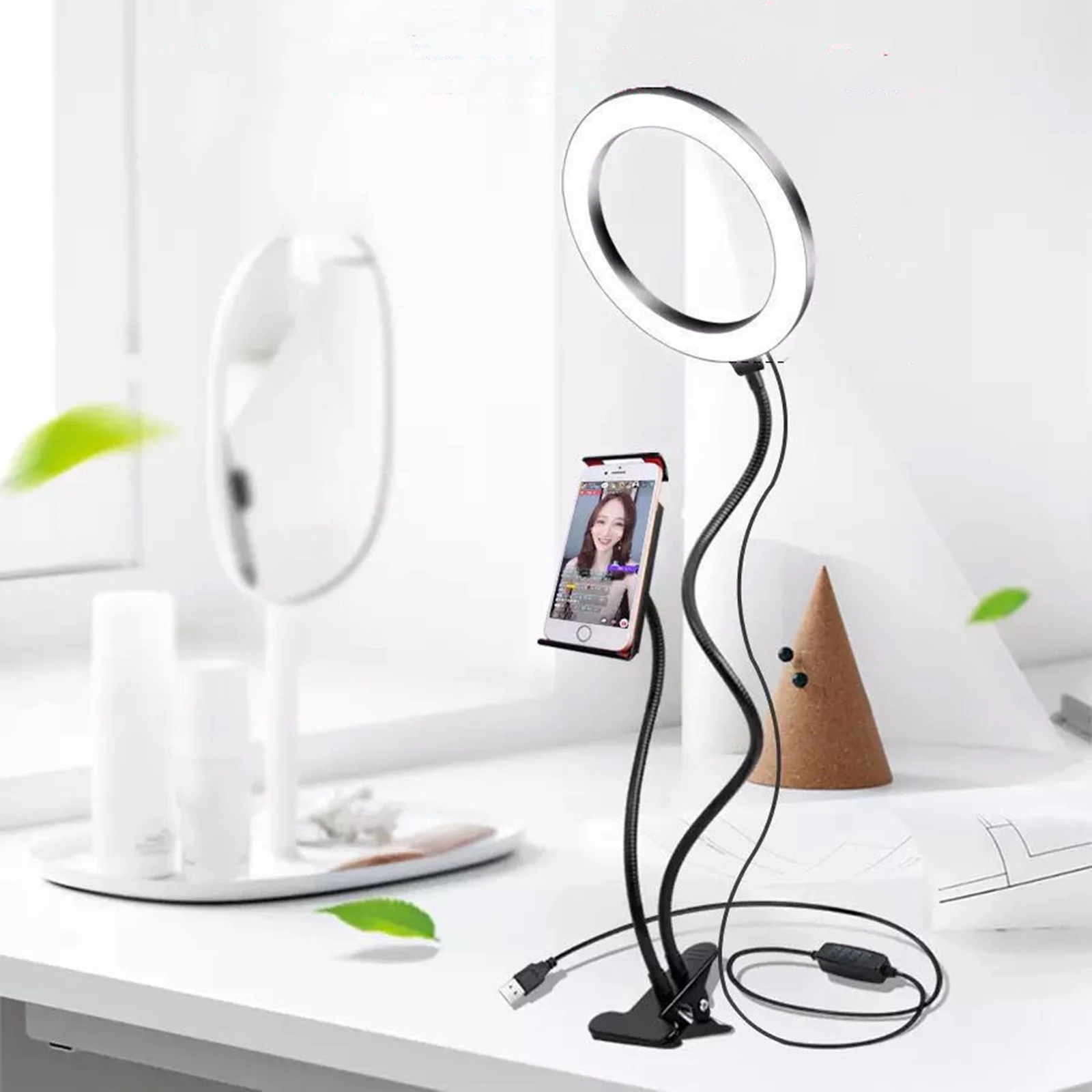 LED Ring Light Photography Lighting Selfie Lamp USB Dimmable For Youtube Makeup Video Live Photo Studio for student study at nig
LED Ring Light Photography Lighting Selfie Lamp USB Dimmable For Youtube Makeup Video Live Photo Studio for student study at nig
