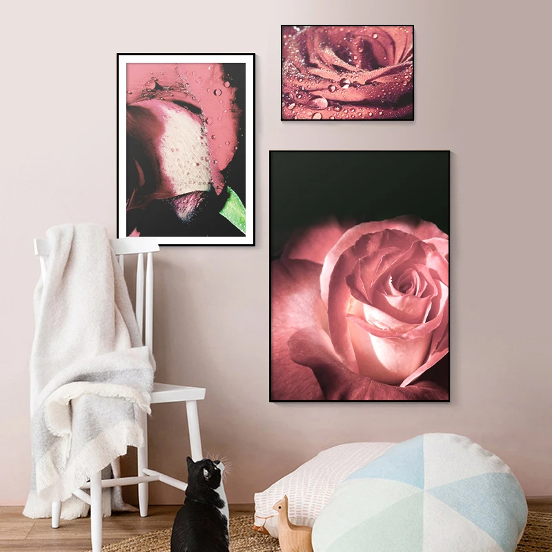 Scandinavian Fashion Rose Flower Picture Wall Poster Modern Style Canvas Print Painting Art Aisle Living Room Home Decoration
Scandinavian Fashion Rose Flower Picture Wall Poster Modern Style Canvas Print Painting Art Aisle Living Room Home Decoration
