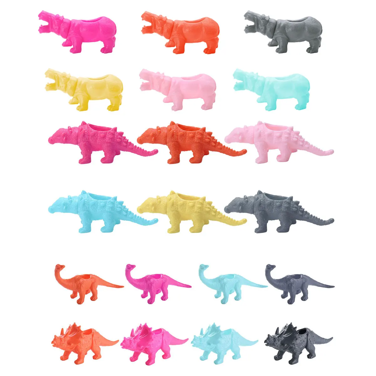 Plastic Dinosaur Animal Flower Pot for Cactus Succulent Plant Vases Flower Bonsai Plant Mini Cute Vases for Home Office Desktop
Plastic Dinosaur Animal Flower Pot for Cactus Succulent Plant Vases Flower Bonsai Plant Mini Cute Vases for Home Office Desktop
