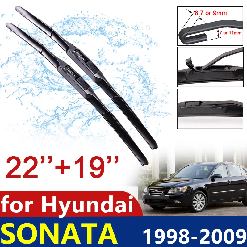 

Car Wiper Blade for Hyundai Sonata EF NF 1998~2009 Car Wiper Blade Windshield Wipers Car Accessories 1999 2000 2001 2002 2003