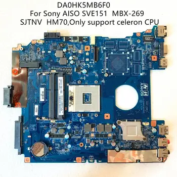 (Free CPU) FOR SONY AISO MBX-269 SVE15 SVE151 laptop motherboard A1892857A DA0HK5MB6F0 mainboard With SJTNV HM70 DDR3 100% TEST
(Free CPU) FOR SONY AISO MBX-269 SVE15 SVE151 laptop motherboard A1892857A DA0HK5MB6F0 mainboard With SJTNV HM70 DDR3 100% TEST