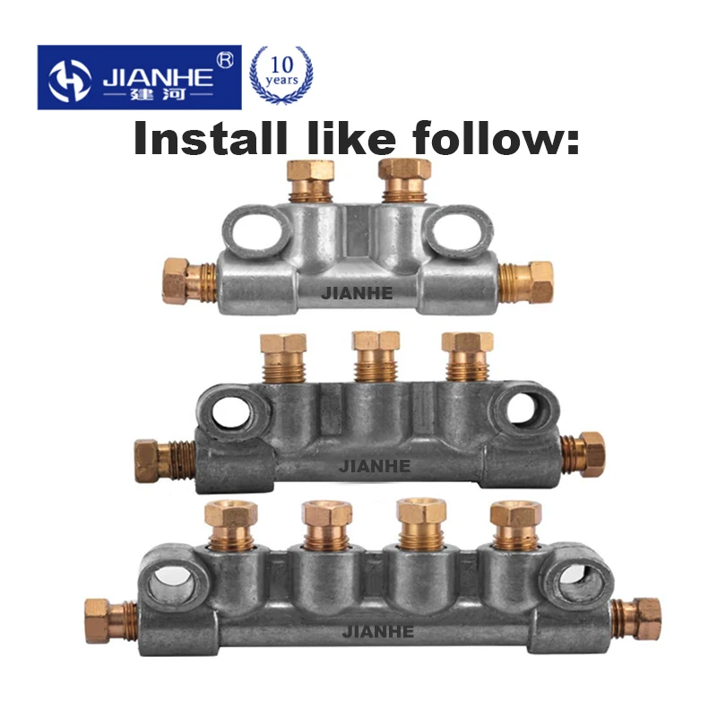 PVS M10x1 With Fittings 6mm Oil Distributor Separator Valve Divider For Cmc Machine Or Centralized Lubrication System
PVS M10x1 With Fittings 6mm Oil Distributor Separator Valve Divider For Cmc Machine Or Centralized Lubrication System