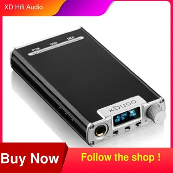 

New XDuoo XD-05 DSD Decoding Headphone AMP Portable Audio DSD256 PCM 384KHZ Bass DXD DAC With OLED Display