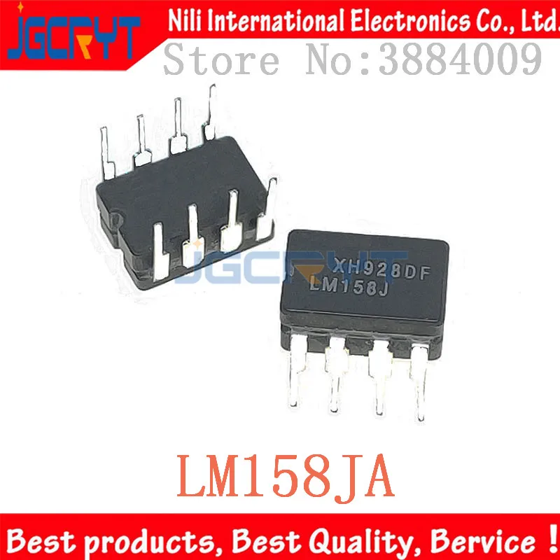 5 unids/lote LM158J 883Q LM158JG LM158JGB LM158AJ DIP8 двойной операционный усилитель|Запасные части| |