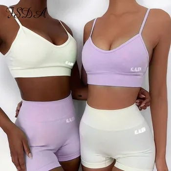 FSDA Summer Purple V Neck Reflective Spaghetti Strap Crop Top And Mini Short Biker Tracksuit Two Piece Set Women Summer Outfit
FSDA Summer Purple V Neck Reflective Spaghetti Strap Crop Top And Mini Short Biker Tracksuit Two Piece Set Women Summer Outfit