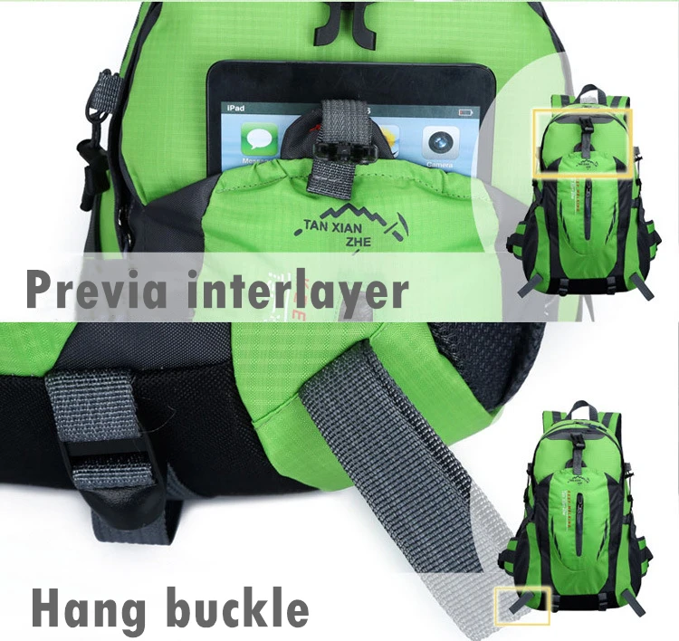 Outdoor Waterproof Nylon Sports Bag Quality Shoulder Casual Travel Hiking Bag Breathable Unisex Climbing Sport Backpack SGF004 Outdoor Waterproof Nylon Sports Bag Quality Shoulder Casual Travel Hiking Bag Breathable Unisex Climbing Sport Backpack SGF004