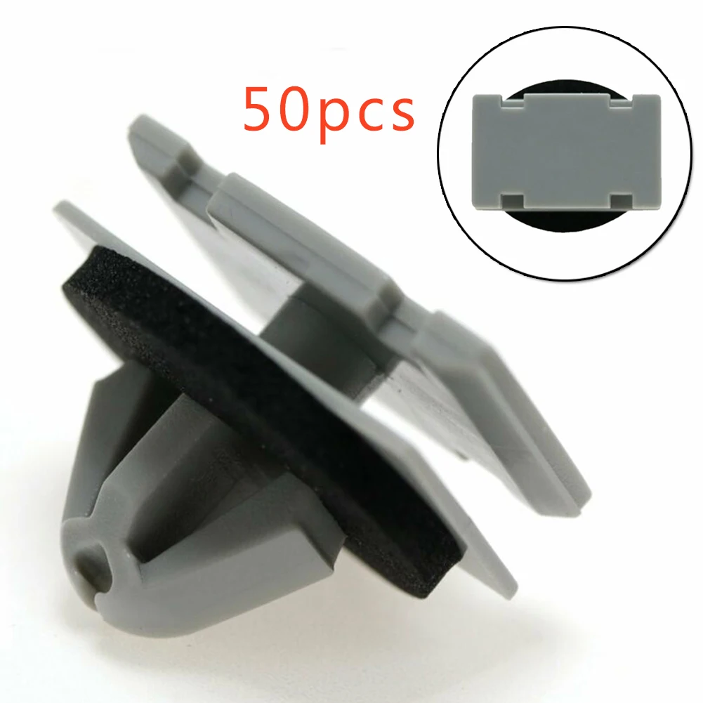 

50pcs Rocker Panel Moulding Clip Exterior Trim Fastener For Jeep Cherokee For Replaces 68172491AA Car Accessories