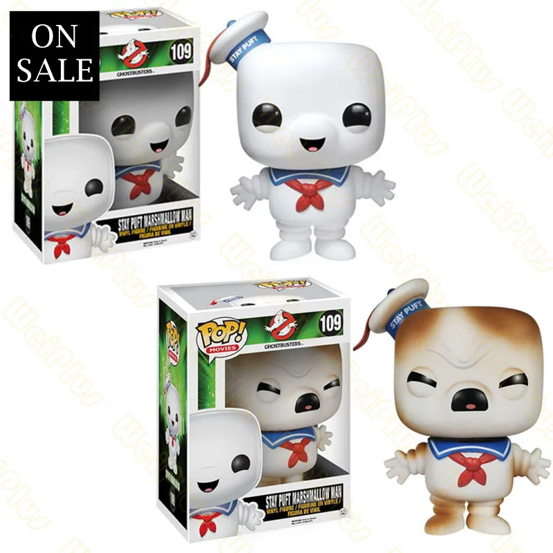 Funko pop GhostBusters Stay Puft Marshmallow Man #109 Vinyl Action Figures brinquedos Collection Model Toys for Children gift
Funko pop GhostBusters Stay Puft Marshmallow Man #109 Vinyl Action Figures brinquedos Collection Model Toys for Children gift