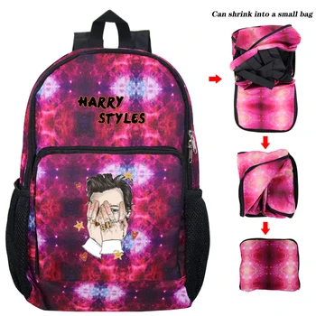 Harry Style Woman Man School Backpack Bag Travel Backpack Bagpack Students Daily Travel Folding Bookbag Casual Bags Sac A Doc
Harry Style Woman Man School Backpack Bag Travel Backpack Bagpack Students Daily Travel Folding Bookbag Casual Bags Sac A Doc