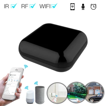Universal WiFi RF+IR Remote Controller RF Appliance Tuya/Smart Life App Voice Control Remote Control Work With Alexa/Google Home
Universal WiFi RF+IR Remote Controller RF Appliance Tuya/Smart Life App Voice Control Remote Control Work With Alexa/Google Home