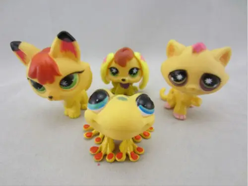 3 6 см детские игрушки подарок LPS Pet Shop Мини Фигурки животные Кошка Собака птица