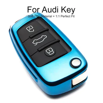 TPU Protection Car Key Cover Case Cap For Audi A2 A3 8P 8V A6 C6 4F RS3 TT MK1 A5 Q7 Q5 2018 2019 Key Chain Ring Fob Accessories
TPU Protection Car Key Cover Case Cap For Audi A2 A3 8P 8V A6 C6 4F RS3 TT MK1 A5 Q7 Q5 2018 2019 Key Chain Ring Fob Accessories