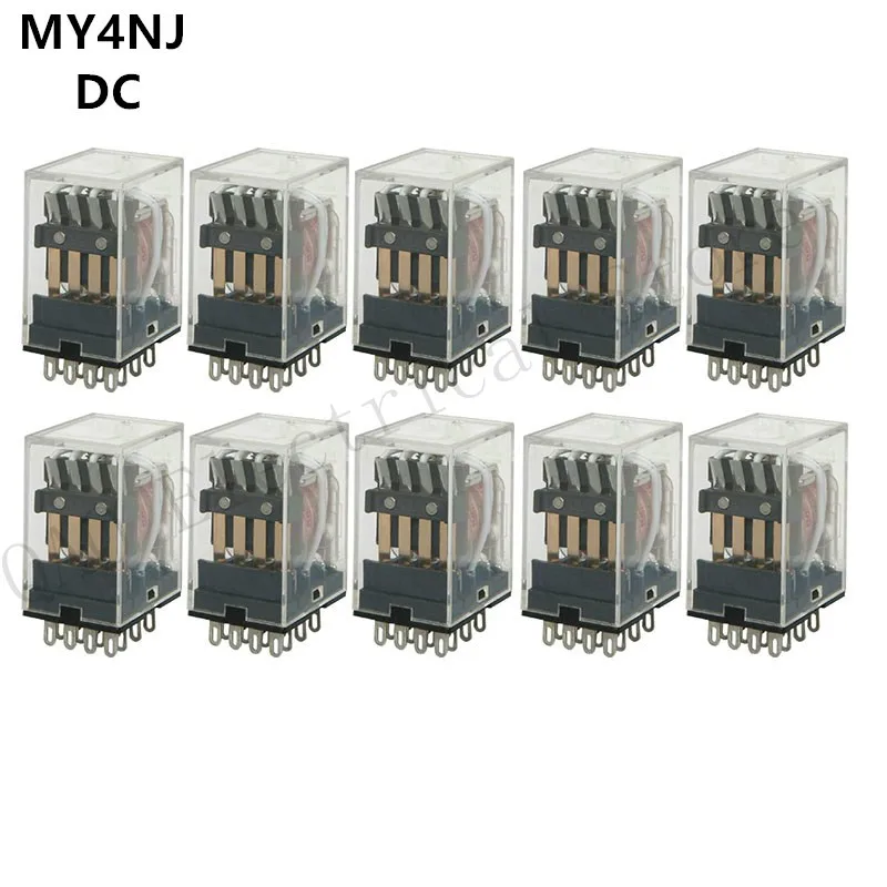 10PCS MY4NJ HH54P Relay Coil General DPDT Micro Mini electromagnetic Relay Switch LED DC 12V 24V 36V 48V 110V 220V
10PCS MY4NJ HH54P Relay Coil General DPDT Micro Mini electromagnetic Relay Switch LED DC 12V 24V 36V 48V 110V 220V