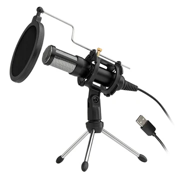 Professional USB Microphone Condenser Microphone Computer Microphone Conference Voice PS4 Gaming Microphone USB MIC
Professional USB Microphone Condenser Microphone Computer Microphone Conference Voice PS4 Gaming Microphone USB MIC
