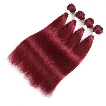 Straight Brazilian Human Hair Weaving Bundle 99J 27 30 Red Burg 613 Blonde Cheap Remy Hair Weft Extension for Women Double Drawn 
Straight Brazilian Human Hair Weaving Bundle 99J 27 30 Red Burg 613 Blonde Cheap Remy Hair Weft Extension for Women Double Drawn
