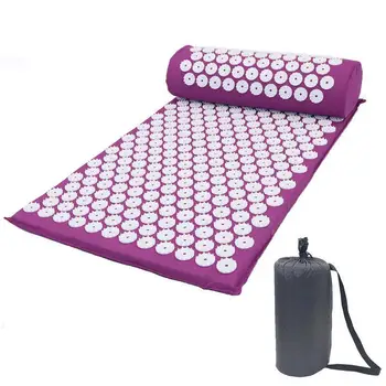 Massager Cushion(appro.66*42cm) Massage Mat Pillow Set Acupressure Relieve Back Body Pain Spike Mat Yoga Massage Cushion
Massager Cushion(appro.66*42cm) Massage Mat Pillow Set Acupressure Relieve Back Body Pain Spike Mat Yoga Massage Cushion