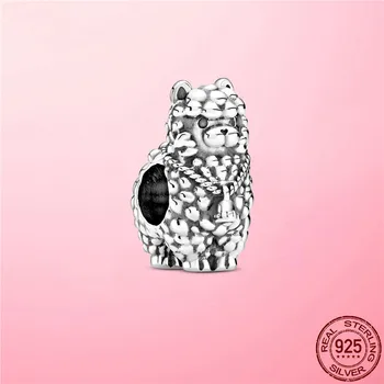 Hot Sale Silver Charm 925 Sterling Silver Fluffy Llama Charm Animal Beads fit DIY Original Bracelet 925 Silver Jewelry Gift
Hot Sale Silver Charm 925 Sterling Silver Fluffy Llama Charm Animal Beads fit DIY Original Bracelet 925 Silver Jewelry Gift