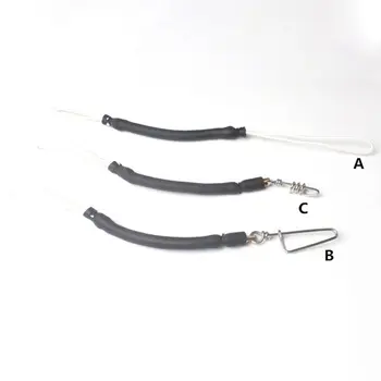 12cm Spearfishing Accessories Shockcord Rubber Bungee 10mm with Spectra/Corkscrew Pigtail Swivel/Snap for Speargun Shooting Line
12cm Spearfishing Accessories Shockcord Rubber Bungee 10mm with Spectra/Corkscrew Pigtail Swivel/Snap for Speargun Shooting Line