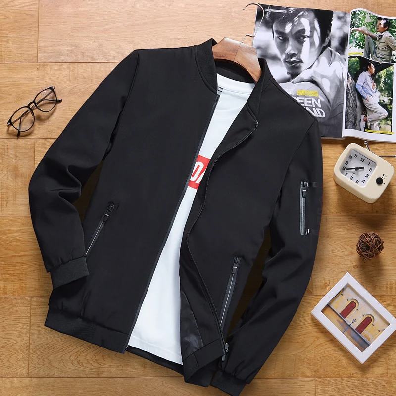 Men's Jacket 2019 Spring and Autumn New Trend Korean Autumn Casual Jacket Jacket Men Autumn and Winter
Men's Jacket 2019 Spring and Autumn New Trend Korean Autumn Casual Jacket Jacket Men Autumn and Winter