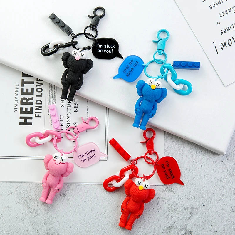 PVC Kids Keyring Cartoon Key Chain Woman Keychain Anime Man Key Ring Girls Personality Cute Gray Sleutelhanger Sesame Street New
PVC Kids Keyring Cartoon Key Chain Woman Keychain Anime Man Key Ring Girls Personality Cute Gray Sleutelhanger Sesame Street New