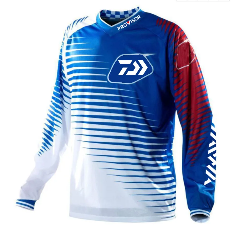 2020 Summer New DAIWA Long Sleeve Fishing Shirt Quick Dry Sports Outdoor Fishing Clothing Anti-UV Sunscreen Fishing Clothes
2020 Summer New DAIWA Long Sleeve Fishing Shirt Quick Dry Sports Outdoor Fishing Clothing Anti-UV Sunscreen Fishing Clothes