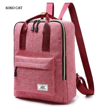 Koko cat Fashion Vintage Laptop Backpack Canvas Travel Leisure Daypack Retro Casual School Bags for Teenagers Mochila Masculina
Koko cat Fashion Vintage Laptop Backpack Canvas Travel Leisure Daypack Retro Casual School Bags for Teenagers Mochila Masculina