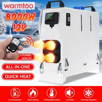 All In One Air Diesel Heater 1KW-8KW Adjustable Car Heater 12V With Remote Control LCD Monitor For RV Trucks Motorhome Boats Bus
All In One Air Diesel Heater 1KW-8KW Adjustable Car Heater 12V With Remote Control LCD Monitor For RV Trucks Motorhome Boats Bus