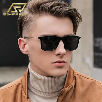 SIMPRECT Square Polarized Sunglasses Men 2020 UV400 Anti-Glare Retro Sunglasses Vintage Mirror Driver's Sun Glasses For Men
SIMPRECT Square Polarized Sunglasses Men 2020 UV400 Anti-Glare Retro Sunglasses Vintage Mirror Driver's Sun Glasses For Men