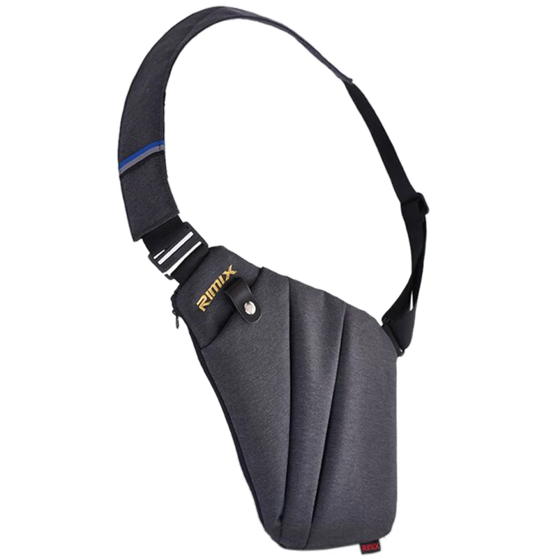 RIMIX Sports and Leisure Storage Bag Diagonal Storage Bag Anti-Theft Underarm Bag Multi-Function G Personality Chest Bag
RIMIX Sports and Leisure Storage Bag Diagonal Storage Bag Anti-Theft Underarm Bag Multi-Function G Personality Chest Bag