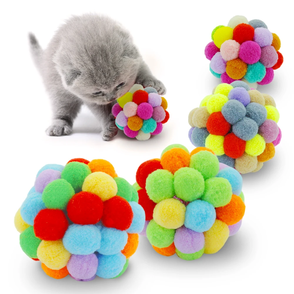 2019 New Pet Cat Toy Colorful Handmade Bells Bouncy Ball Built-In Catnip Interactive Toy@04
2019 New Pet Cat Toy Colorful Handmade Bells Bouncy Ball Built-In Catnip Interactive Toy@04